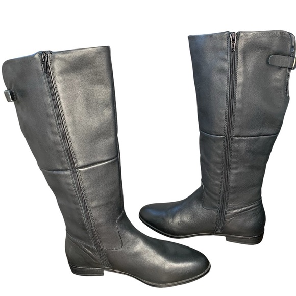 ALDO black Keesha knee high riding‎ boot. Size 7.5 - Picture 7 of 13